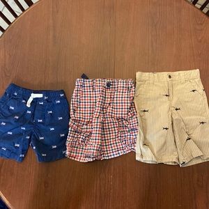 Lot of 3 Boy’s Shorts Sz 4T
